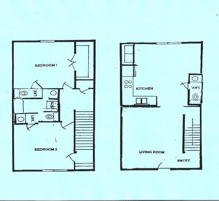 Piqua Apartment: 1001, 1003, 1005, 1007 Jill Court