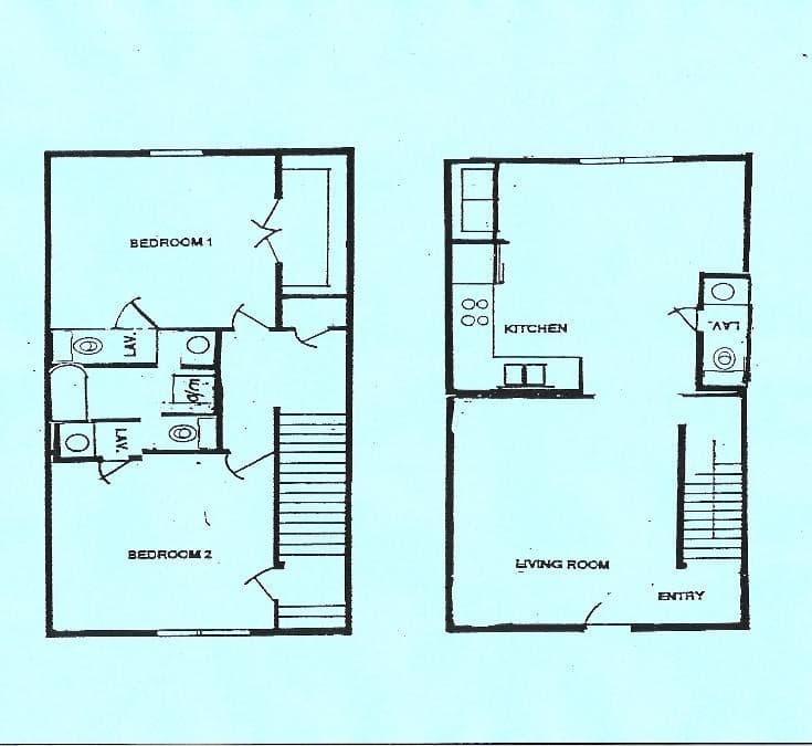 Piqua Apartment: 1001, 1003, 1005, 1007 Jill Court