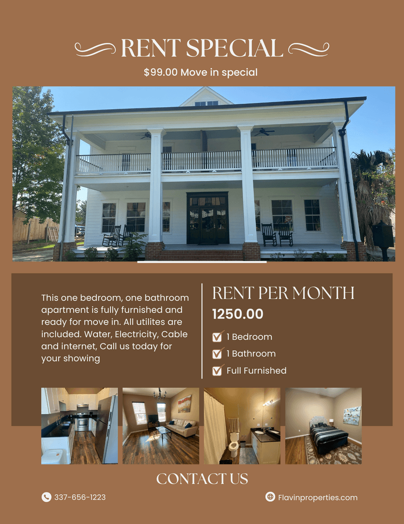 Lake Charles Apartment: 517 Dr. Michael Debakey Drive