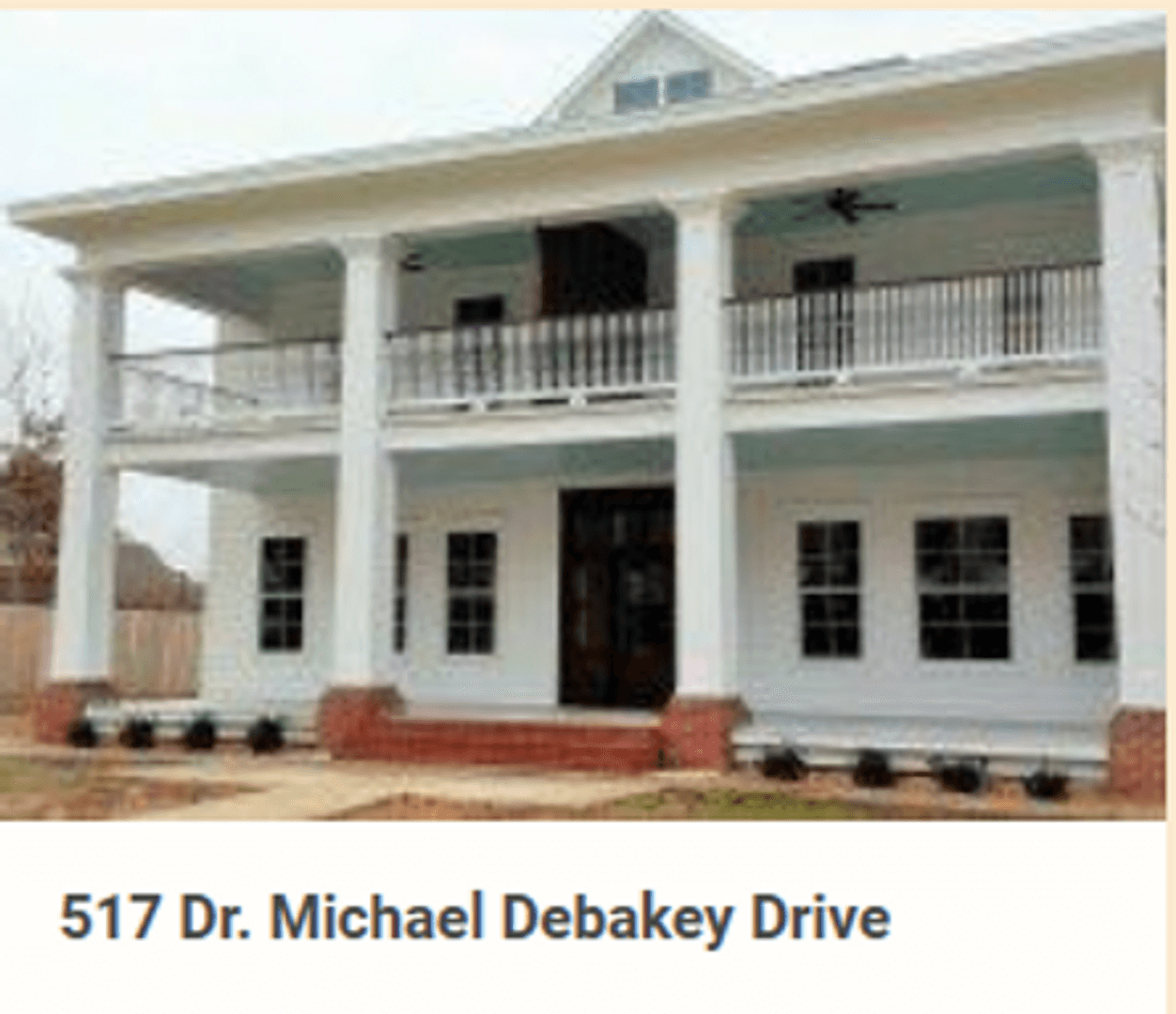 Lake Charles Apartment: 517 Dr. Michael Debakey Drive