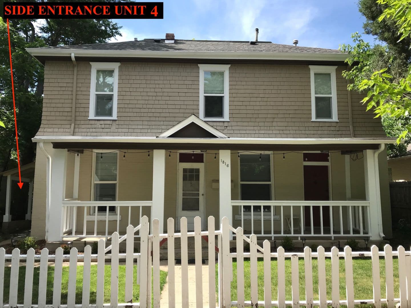 Boulder Apartment: 1816 Grove Street