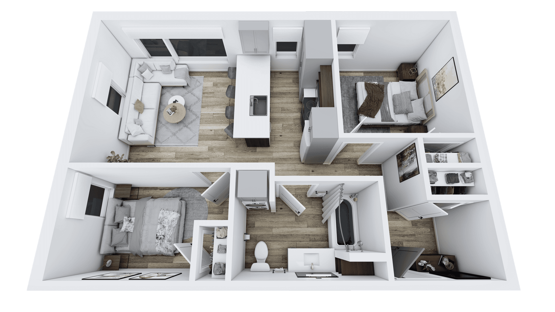 Minneapolis Apartment: 633 Van  Buren Street NE