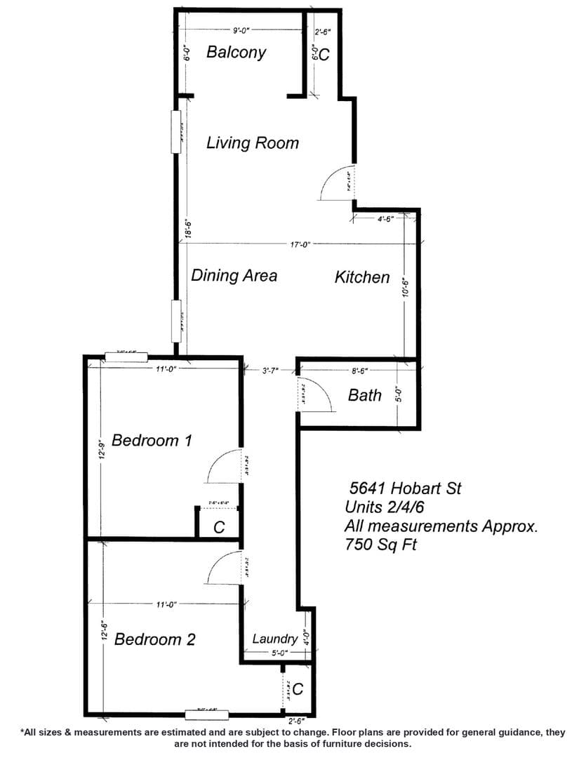 Pittsburgh Apartment: 5635-5645 Hobart St.