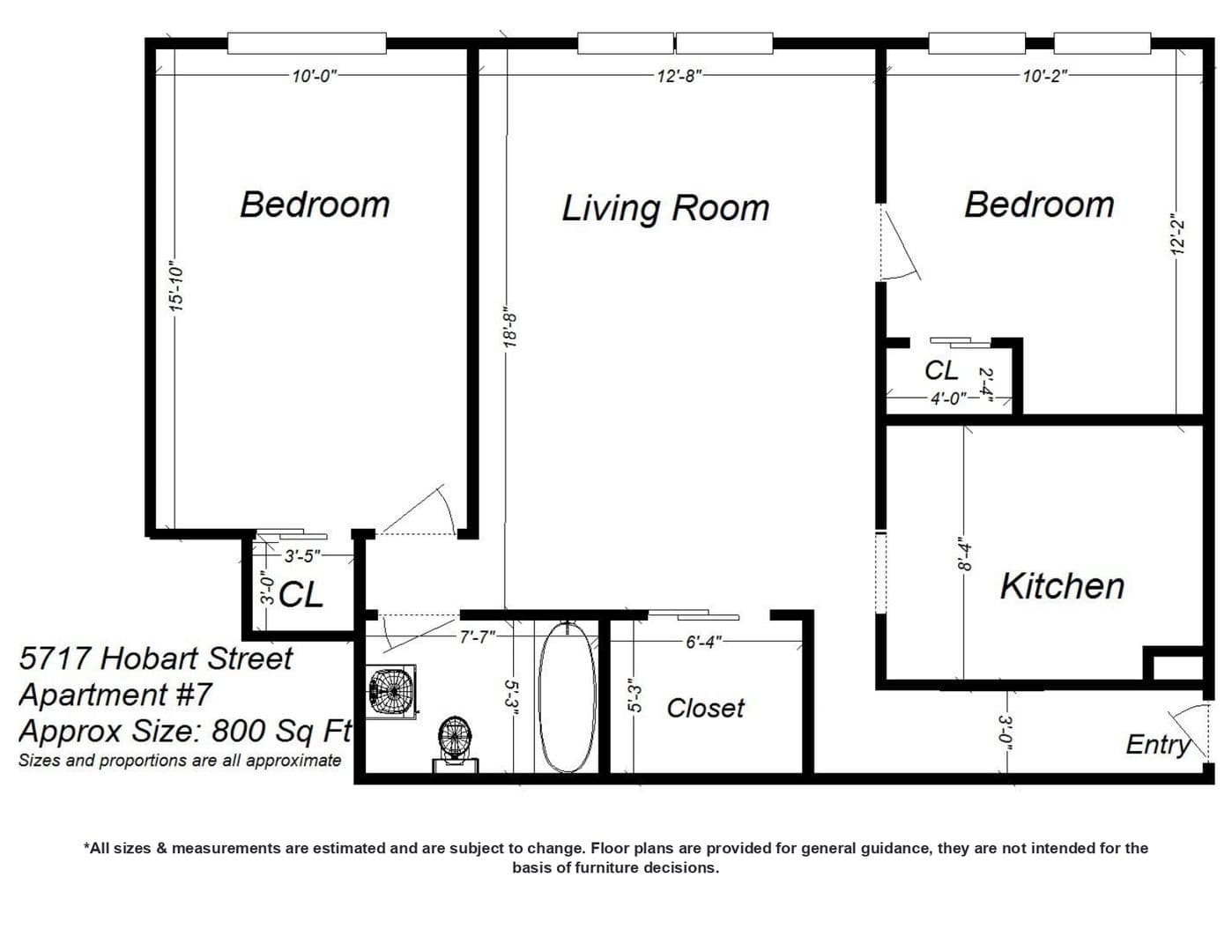 Pittsburgh Apartment: 5717 Hobart Street