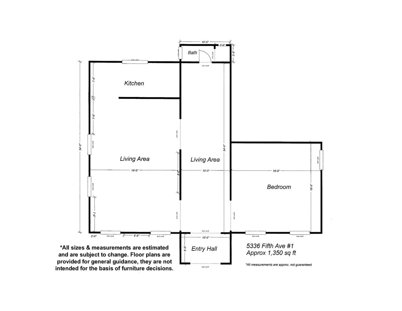 Pittsburgh Apartment: 5336 Fifth Avenue