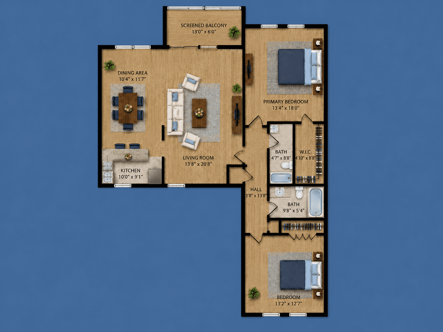 Kissimmee Apartment: 180 Royal Palm Drive