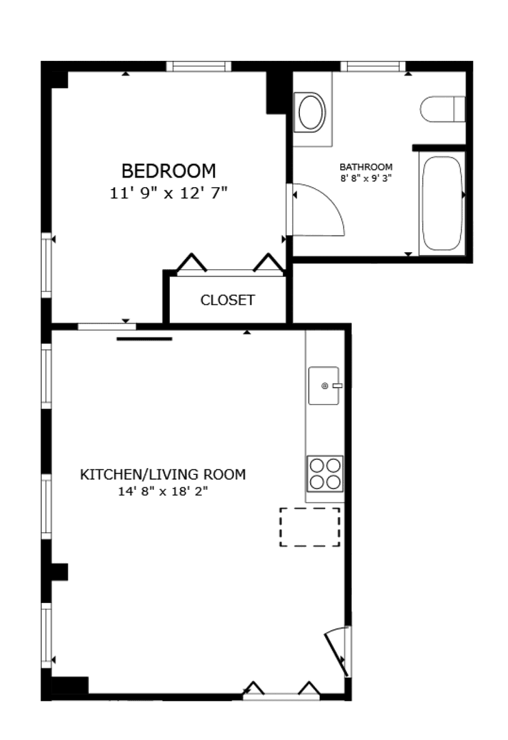 Fort Wayne Apartment: 835 Van Buren St