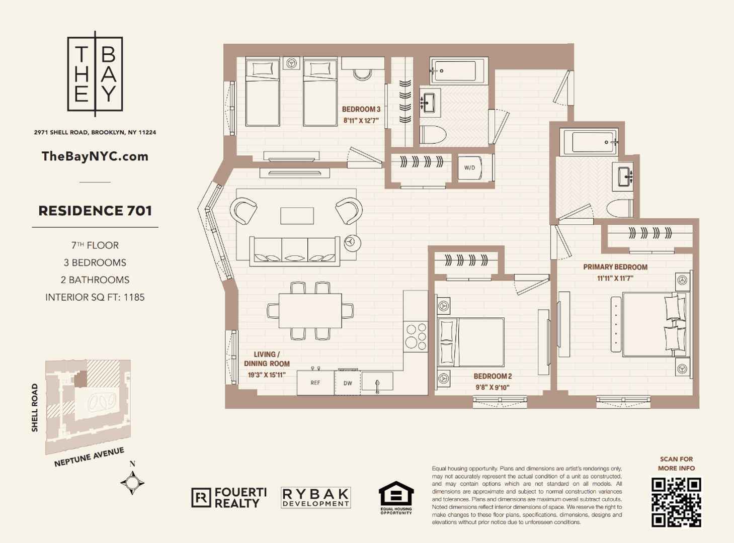 Brooklyn Apartment: 2971 Shell Road