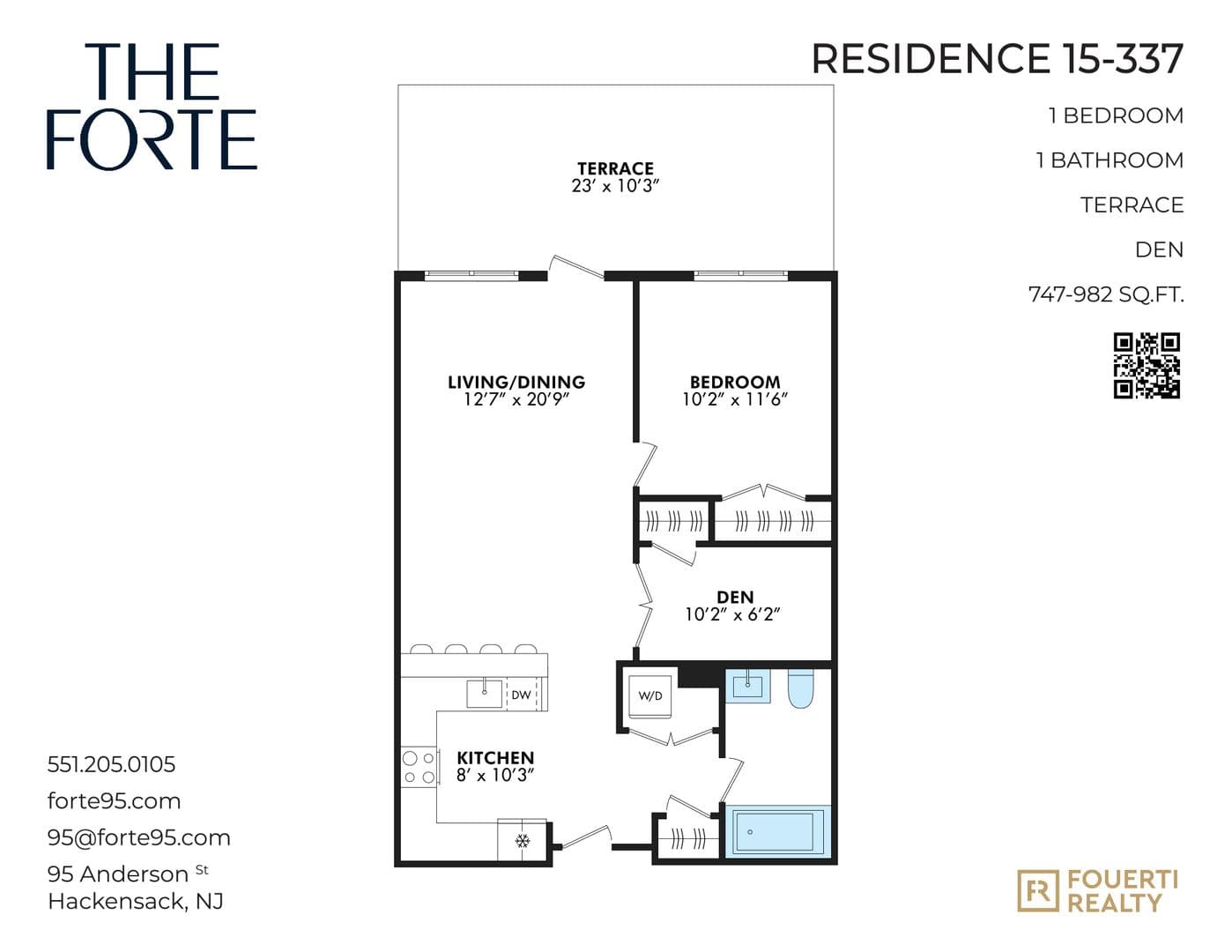 Hackensack Apartment: 95 Anderson Street