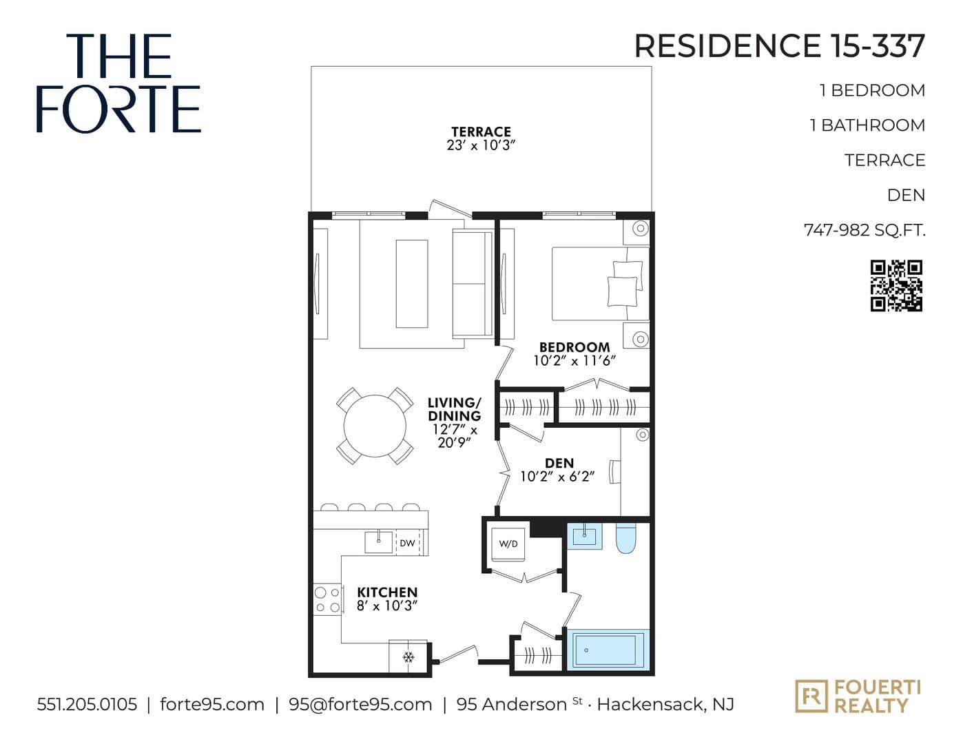 Hackensack Apartment: 95 Anderson Street