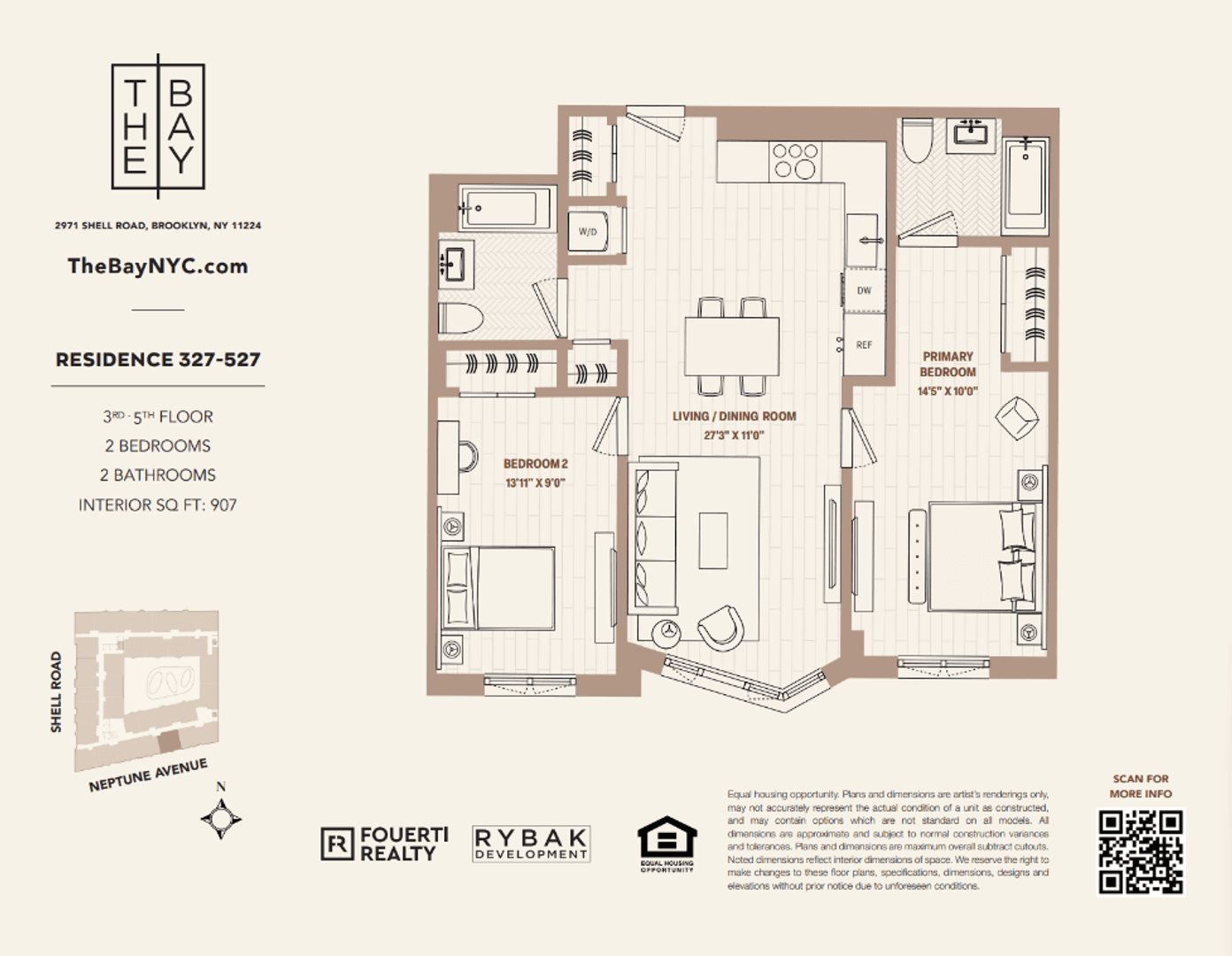 Brooklyn Apartment: 2971 Shell Road