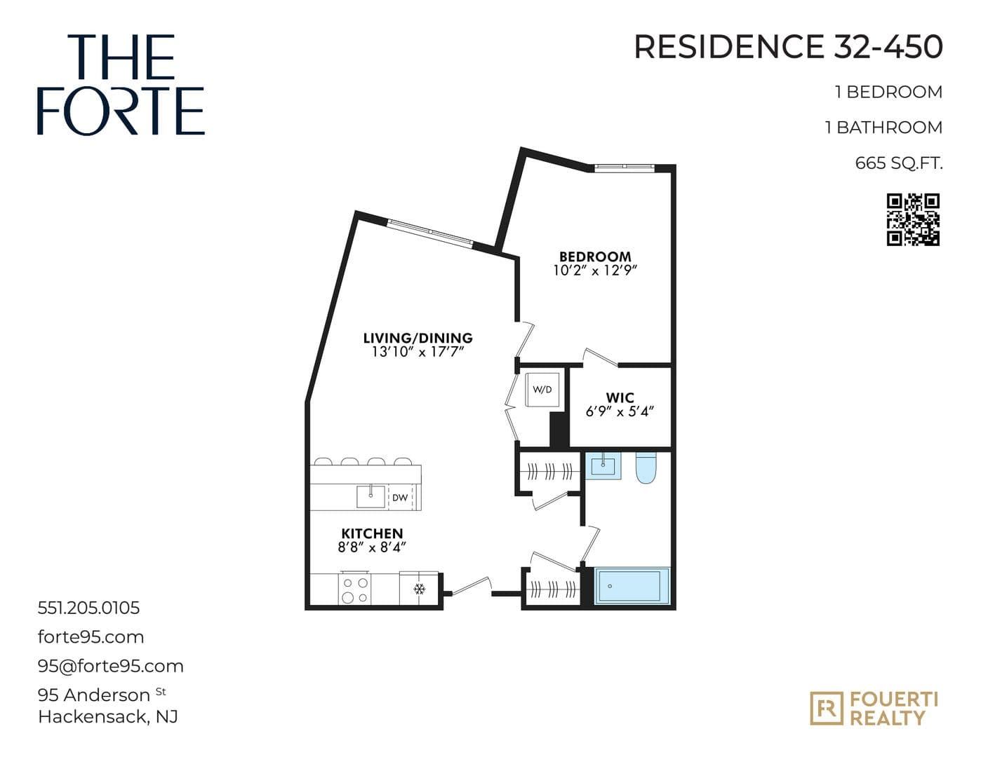 Hackensack Apartment: 95 Anderson Street
