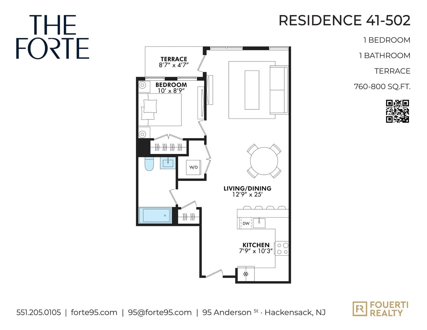 Hackensack Apartment: 95 Anderson Street