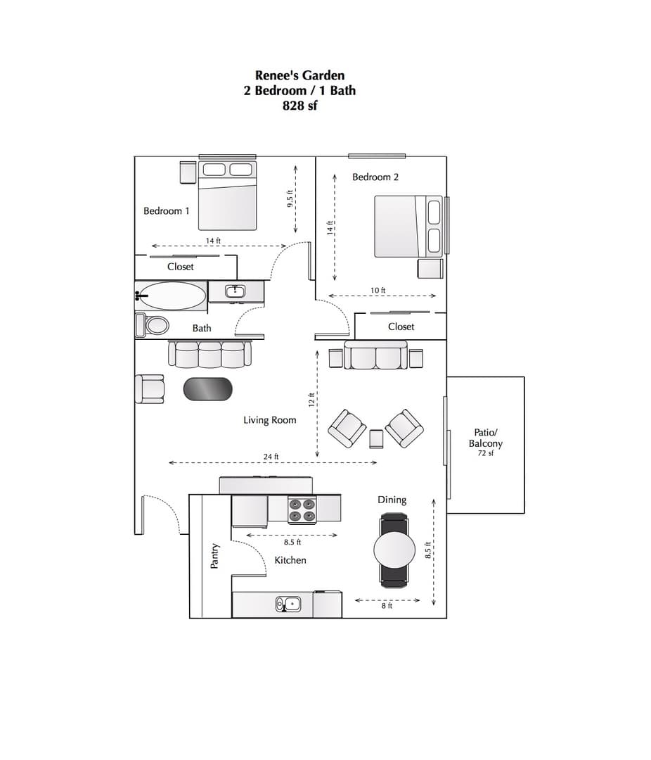 Vancouver Apartment: 2000  Laurel PL