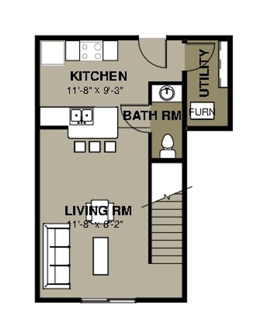 Ames Apartment: 205 Beach Ave