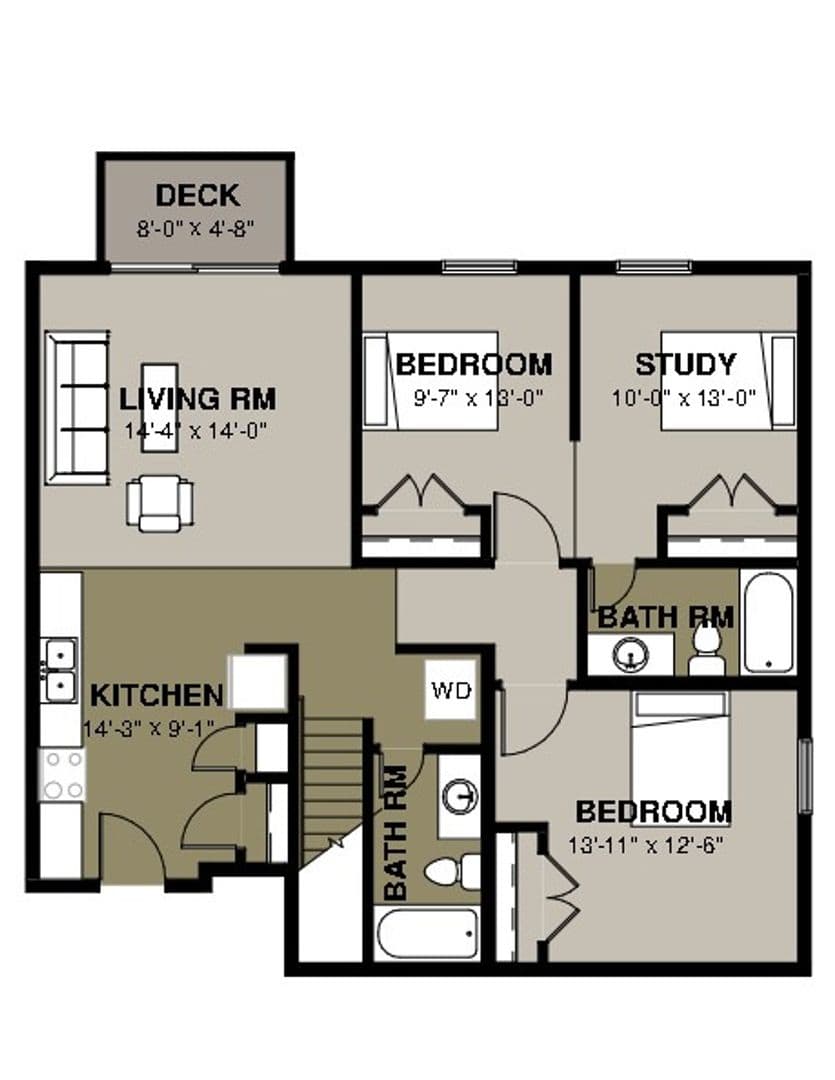 Ames Apartment: 121 Beach Ave