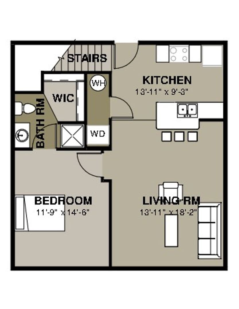 Ames Apartment: 205 Beach Ave