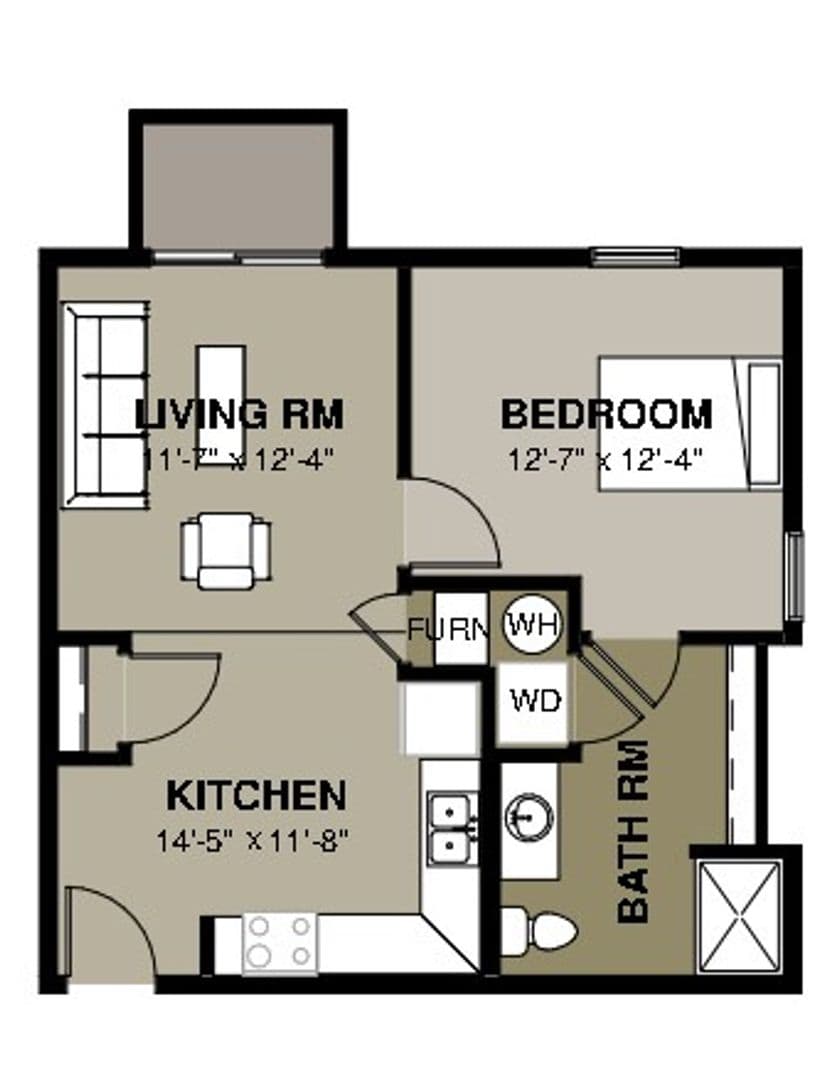 Ames Apartment: 210 Gray Ave