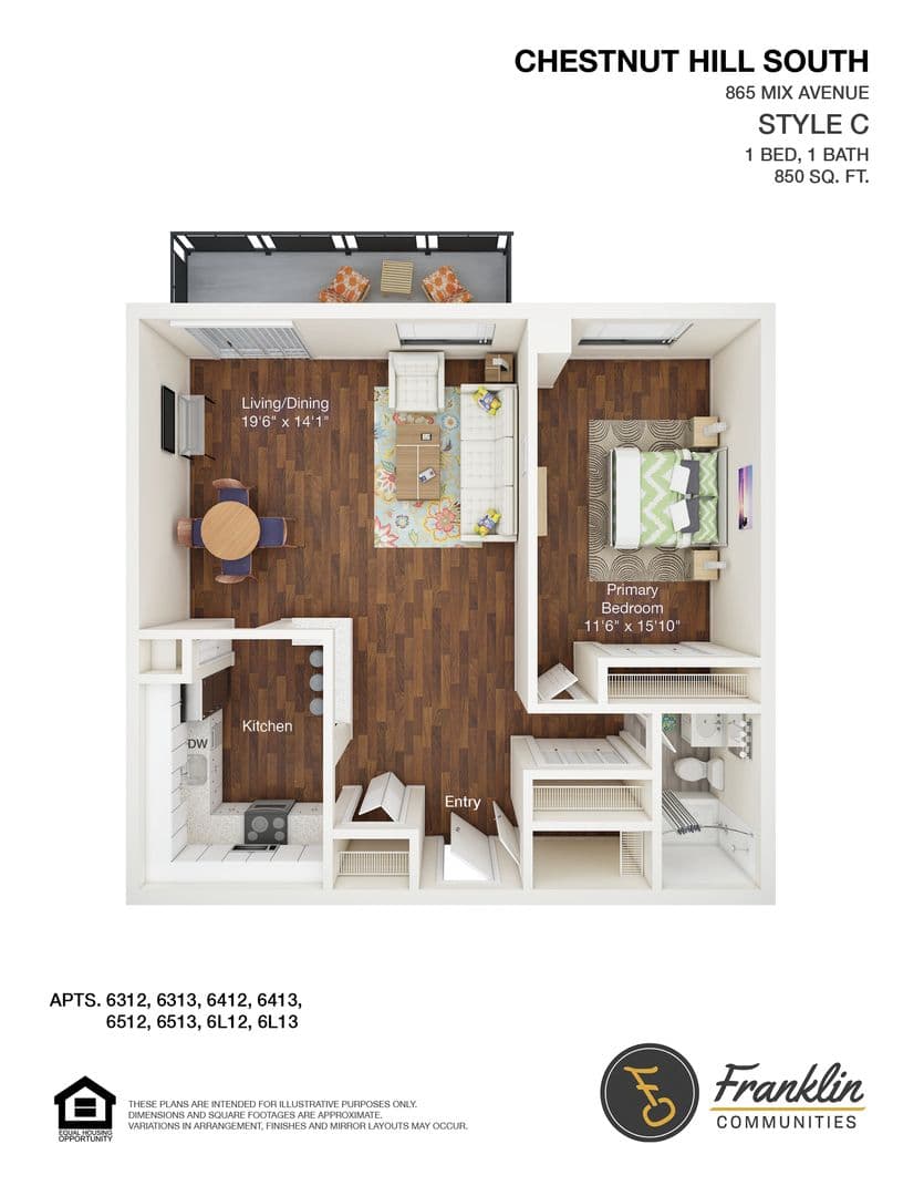 Hamden Apartment: 835-865 Mix Avenue