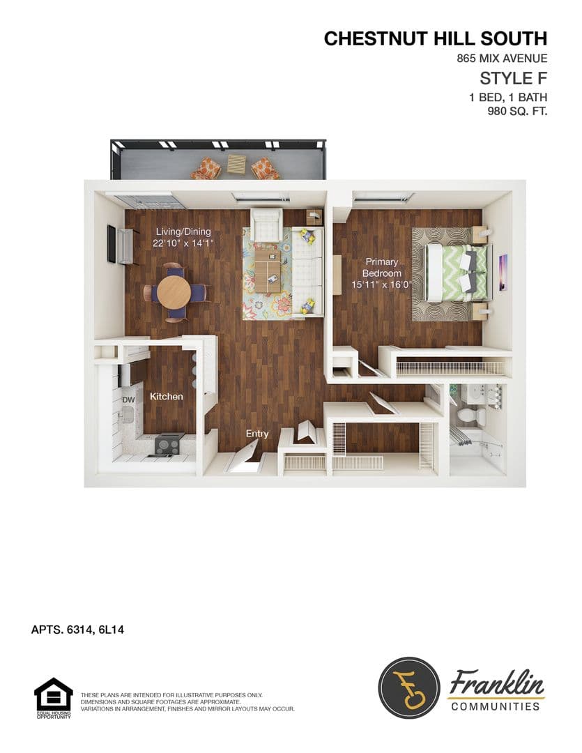 Hamden Apartment: 835-865 Mix Avenue