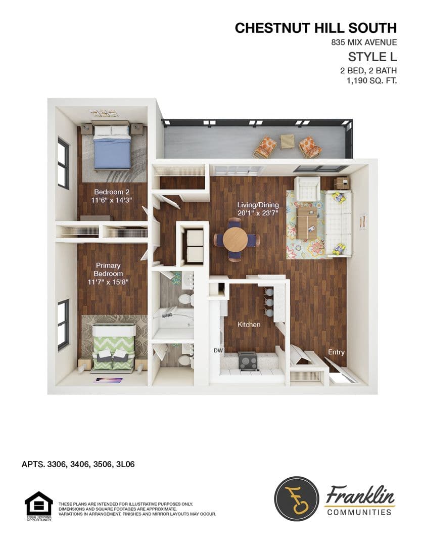 Hamden Apartment: 835-865 Mix Avenue