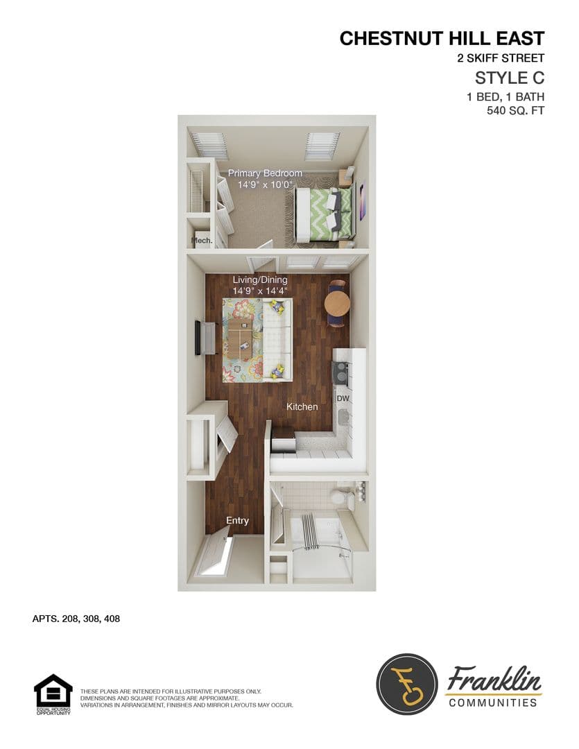 Hamden Apartment: 2 Skiff Street