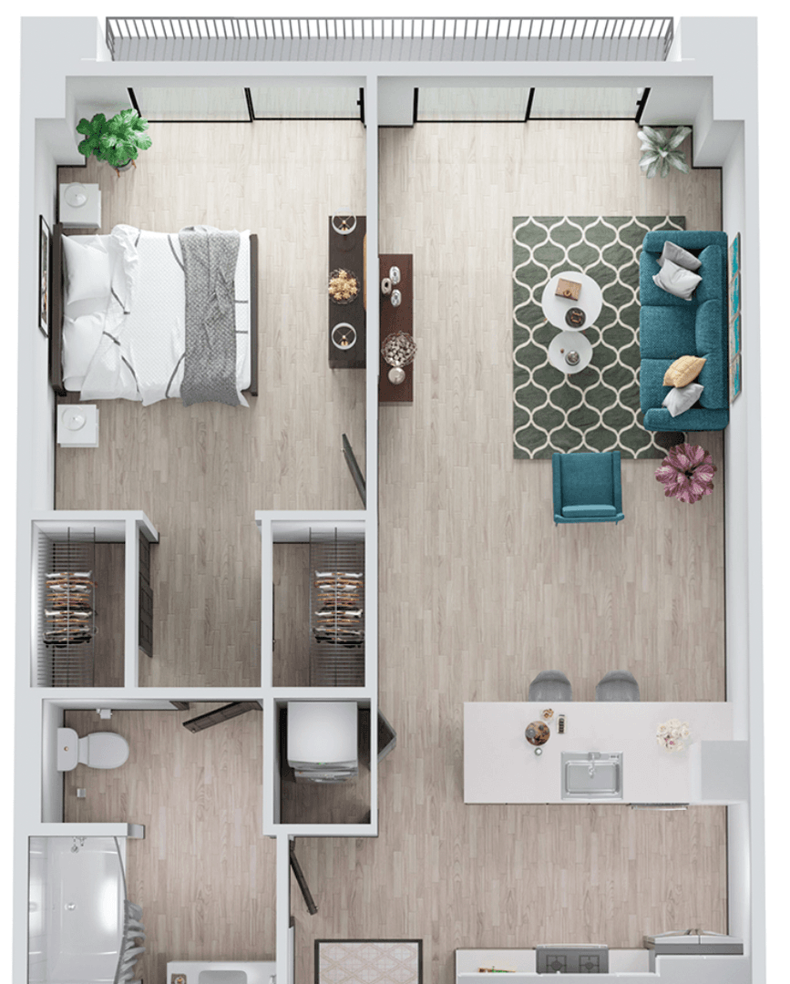 Studio City Apartment: 11036 Moorpark St
