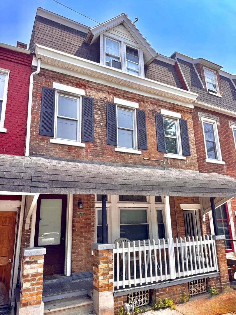 Allentown Apartment: 607 N 8th Street