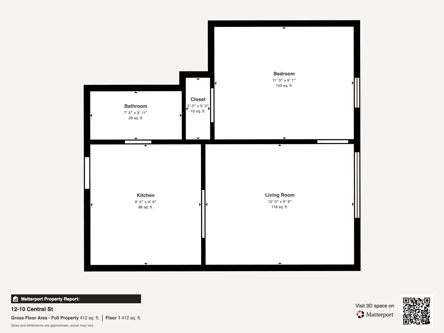 Essex Junction Apartment: 12 Central Street