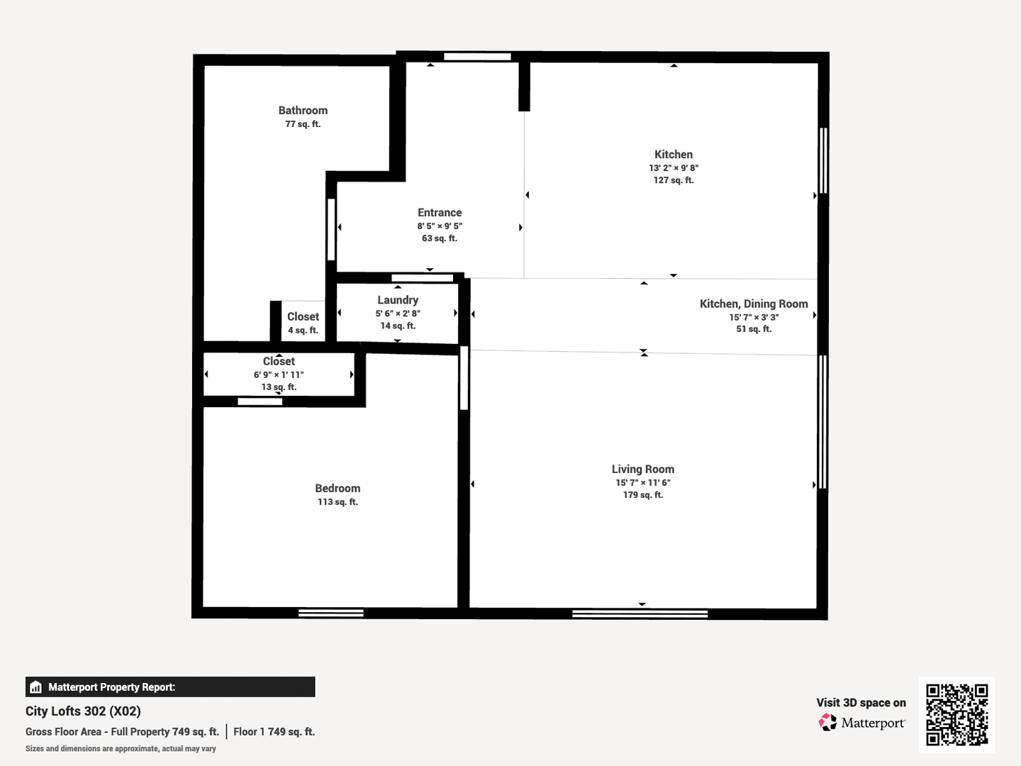 Winooski Apartment: 15 Manseau Street