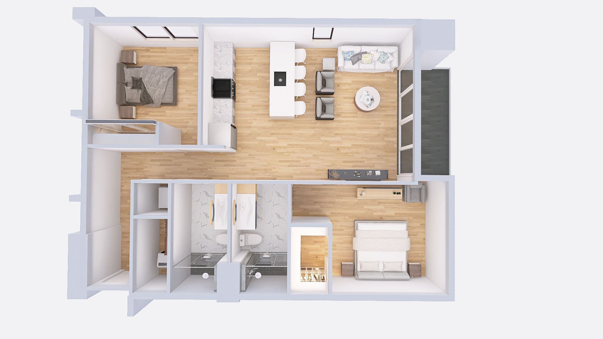 Milwaukee Apartment: 8041 West Bluemound Road