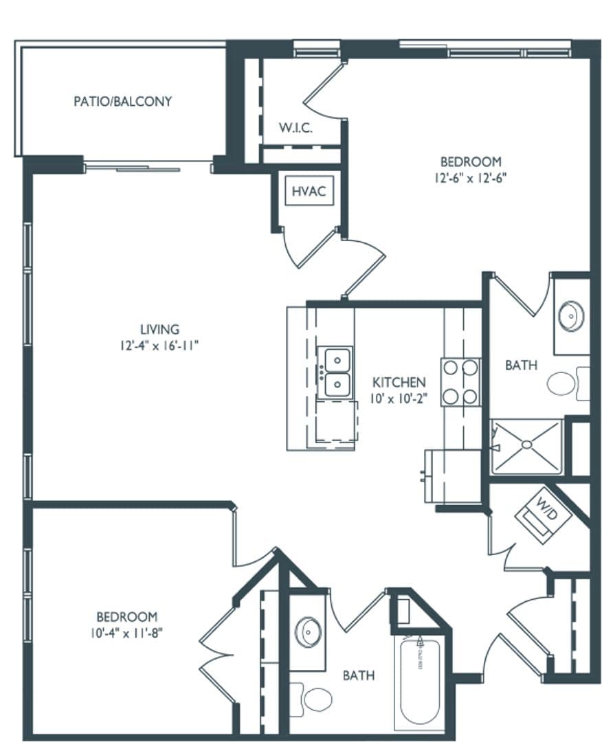 Madison Apartment: 1121 South Park Street
