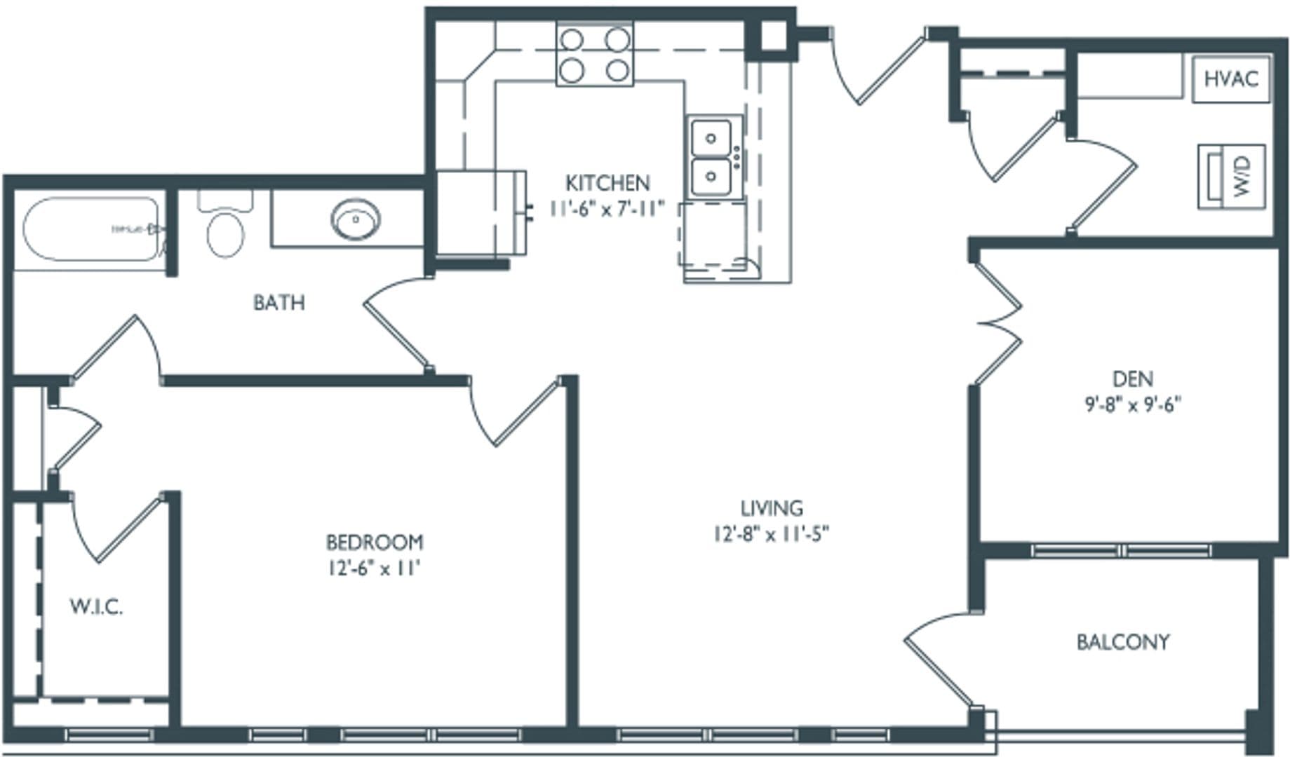 Madison Apartment: 1121 South Park Street