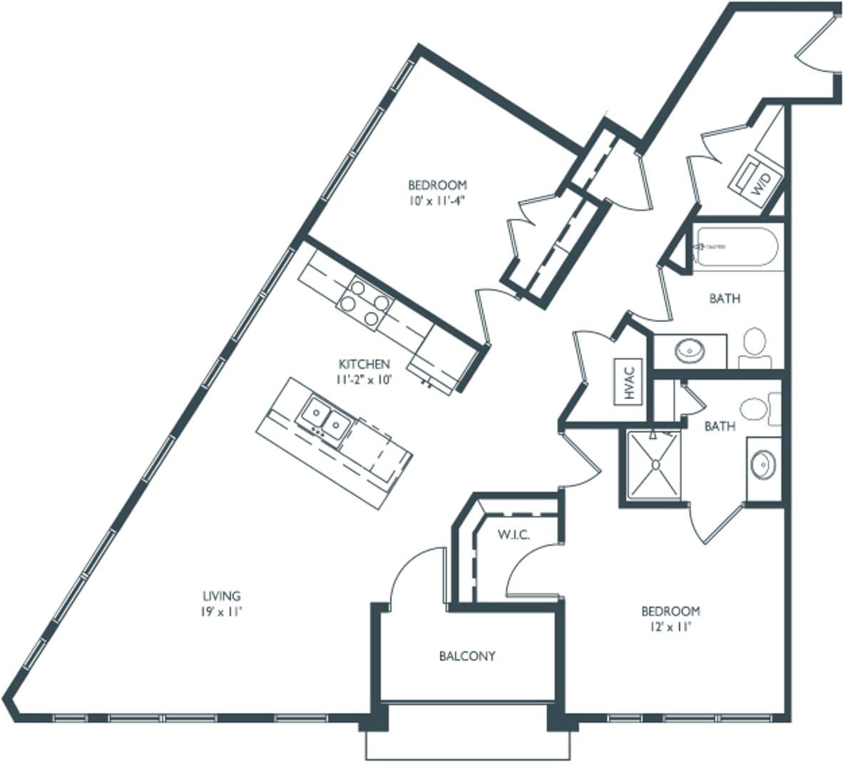 Madison Apartment: 1121 South Park Street