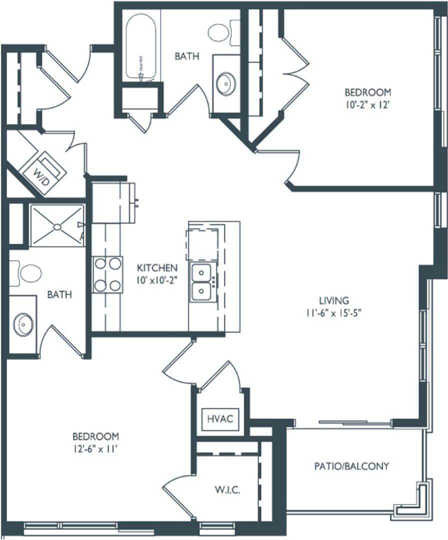 Madison Apartment: 1121 South Park Street