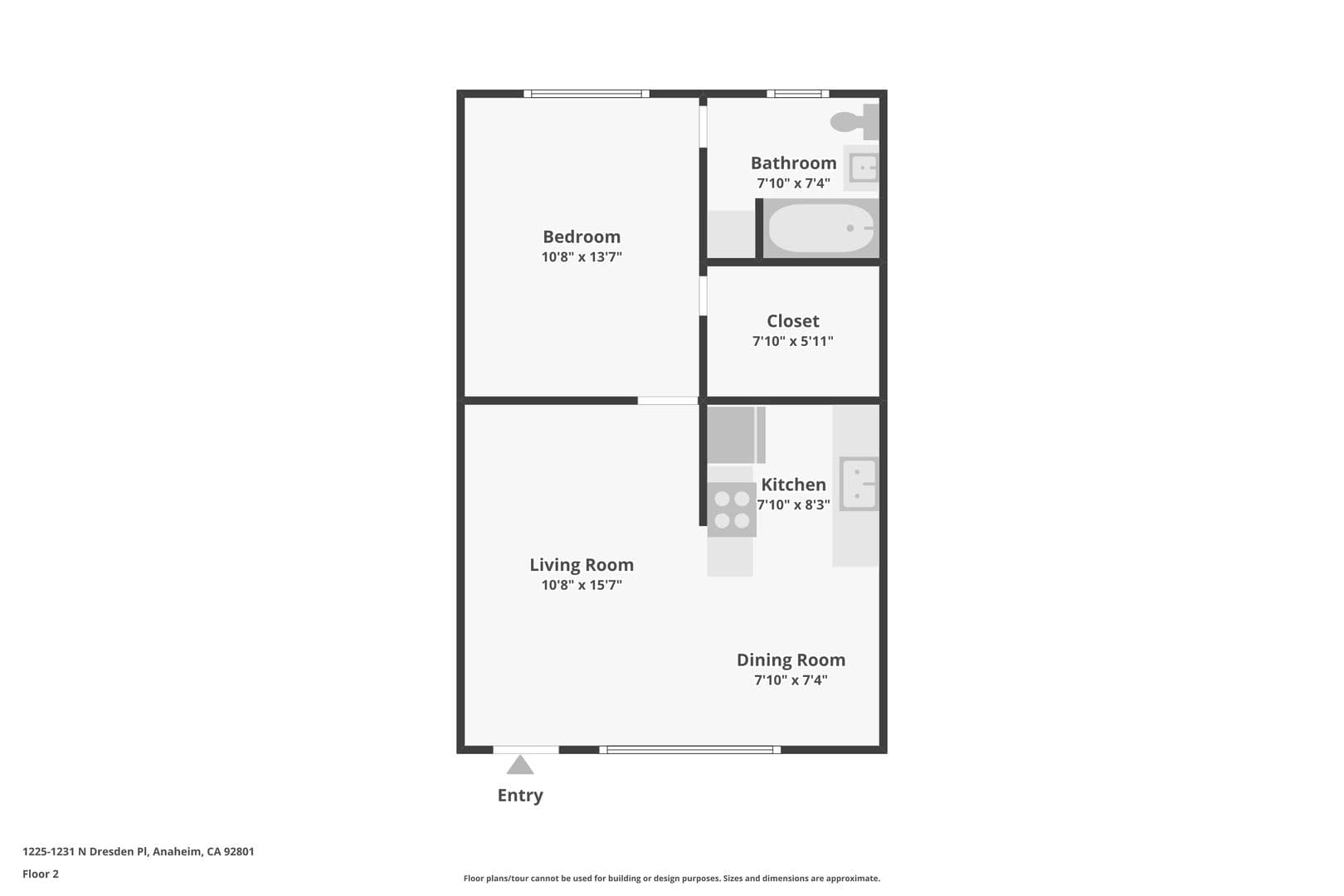 Anaheim Apartment: 1237 & 1243 North Dresden Place