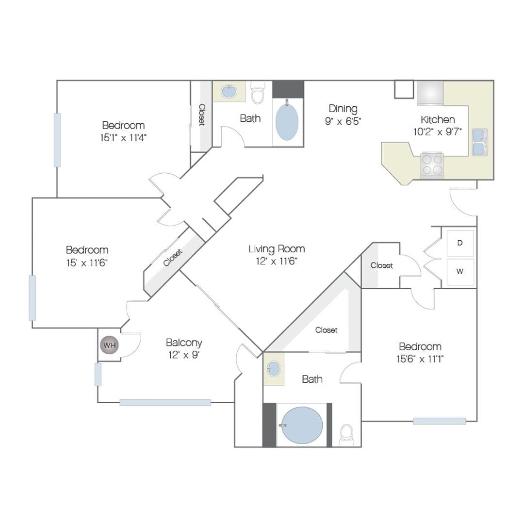 Las Vegas Apartment: 9550 W. Sahara Ave