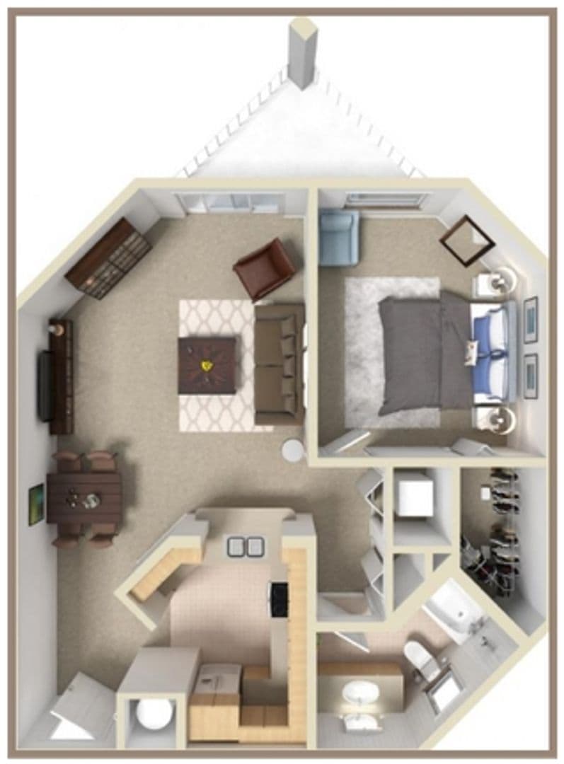 West Palm Beach Apartment: 1959 Brandywine Road #307