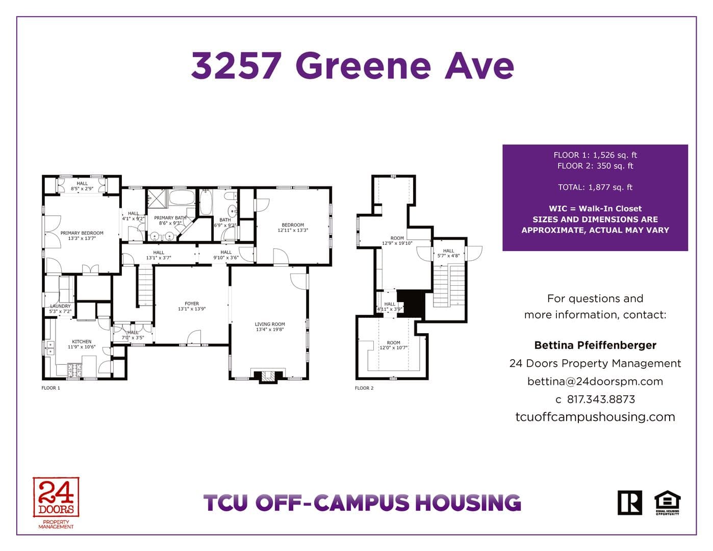 Fort Worth Apartment: 3257 Greene Ave