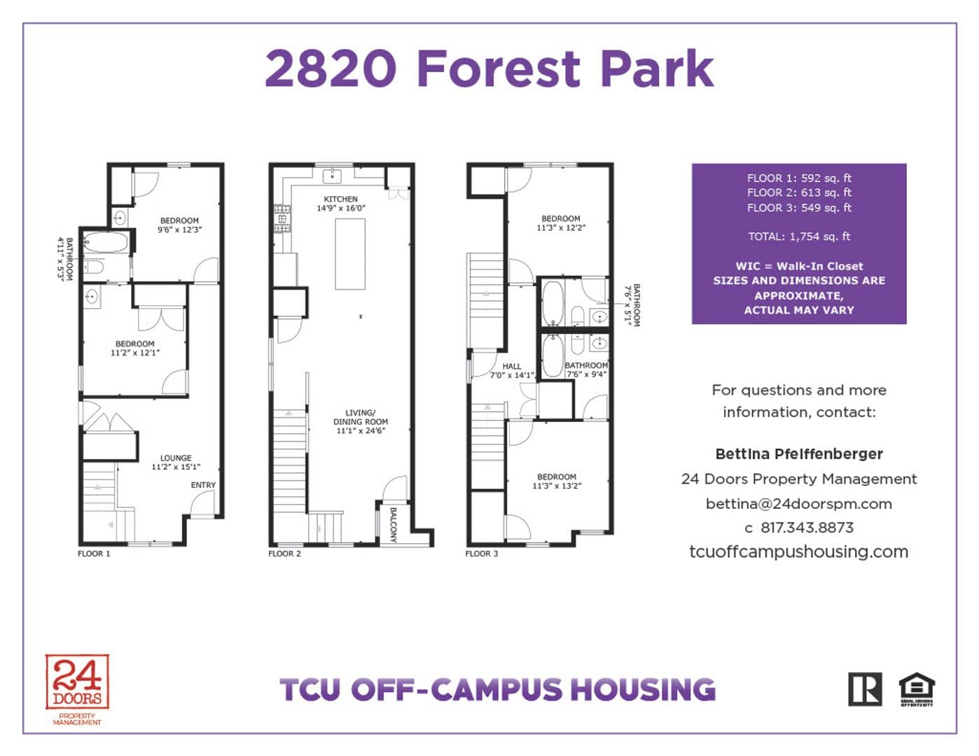 Fort Worth Apartment: 2820 Forest Park Blvd