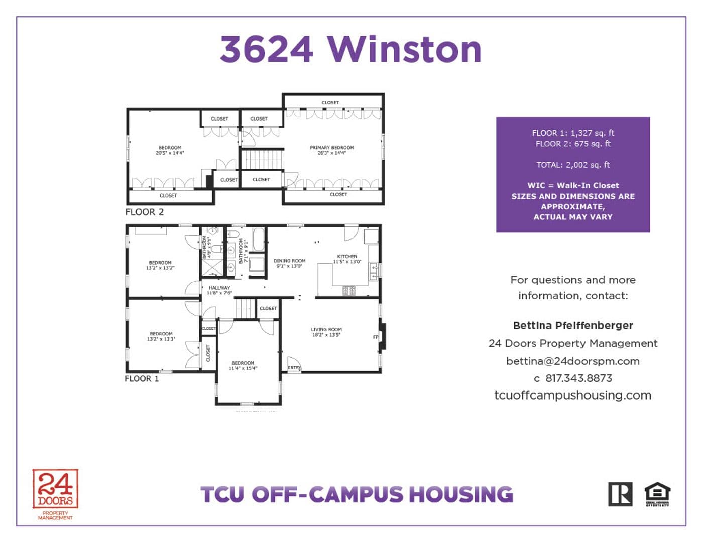 Fort Worth Apartment: 3624 Winston Rd