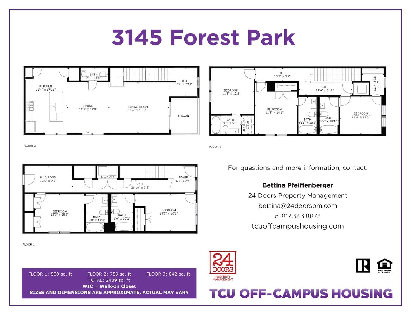 Fort Worth Apartment: 3145 Forest Park Blvd
