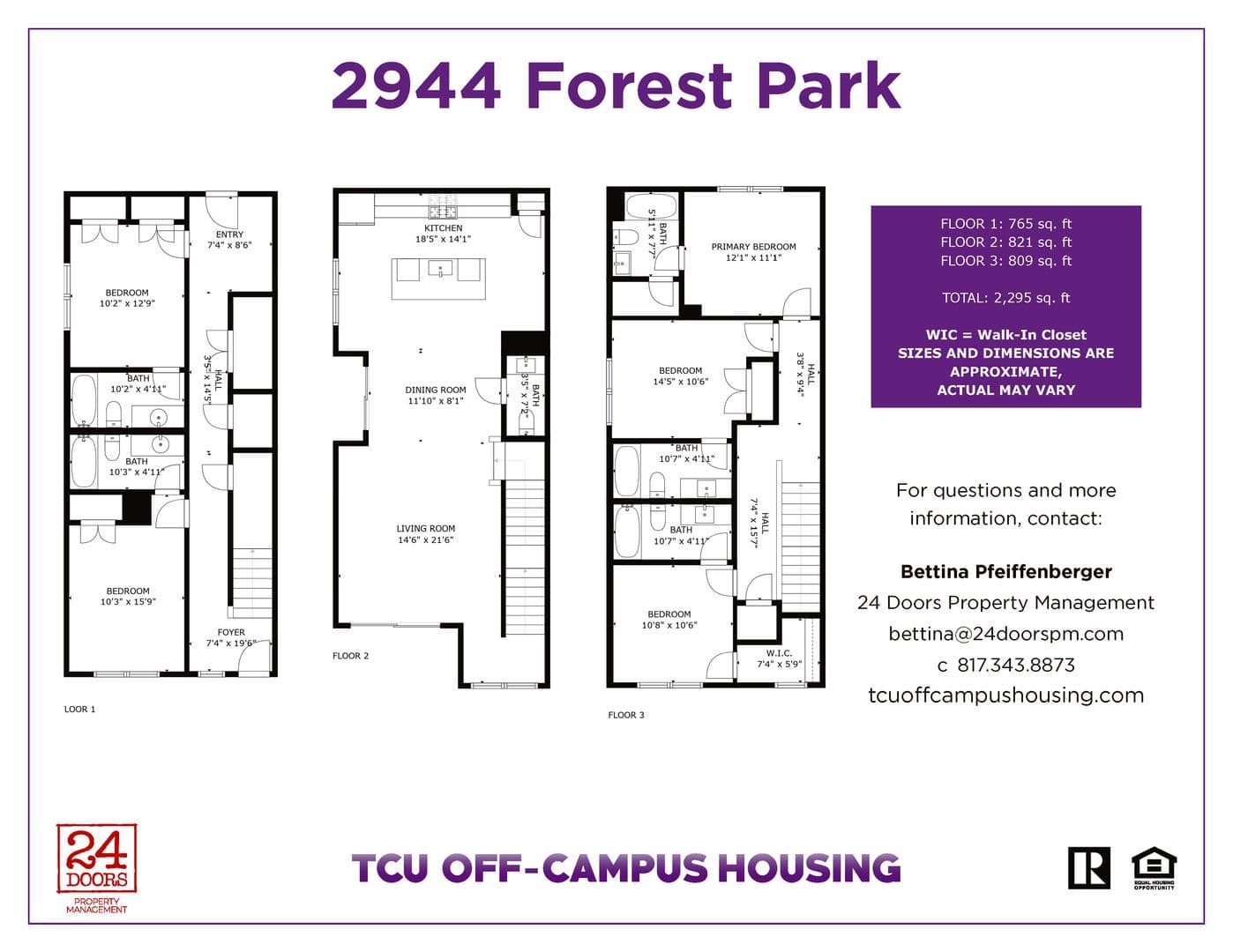 Fort Worth Apartment: 2944 Forest Park Blvd