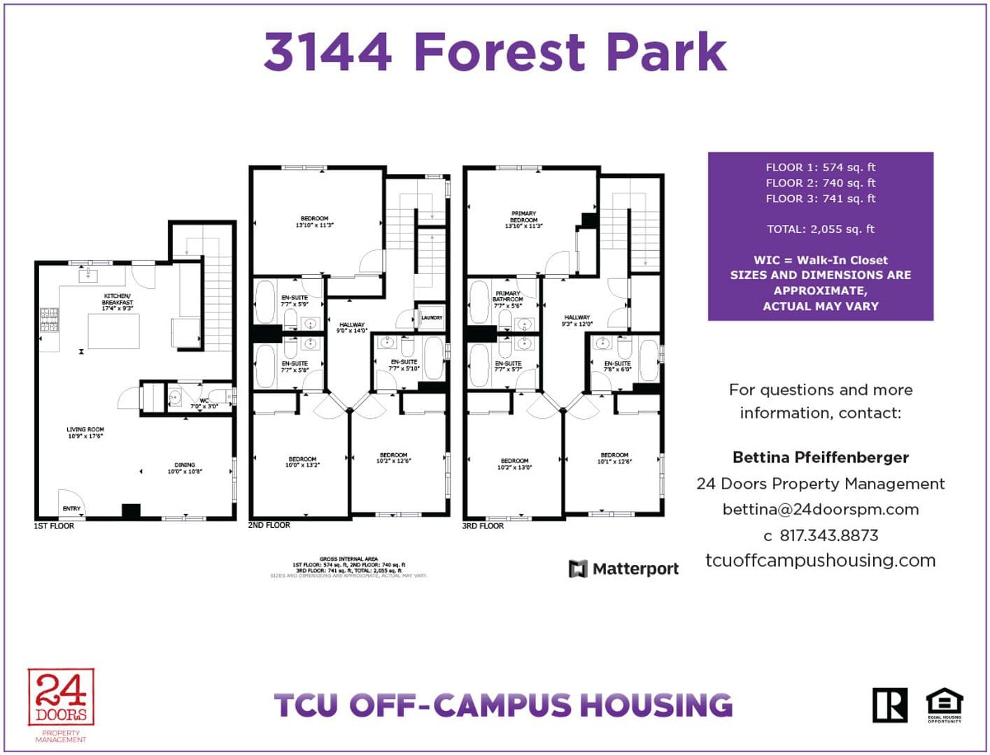 Fort Worth Apartment: 3144 Forest Park Blvd