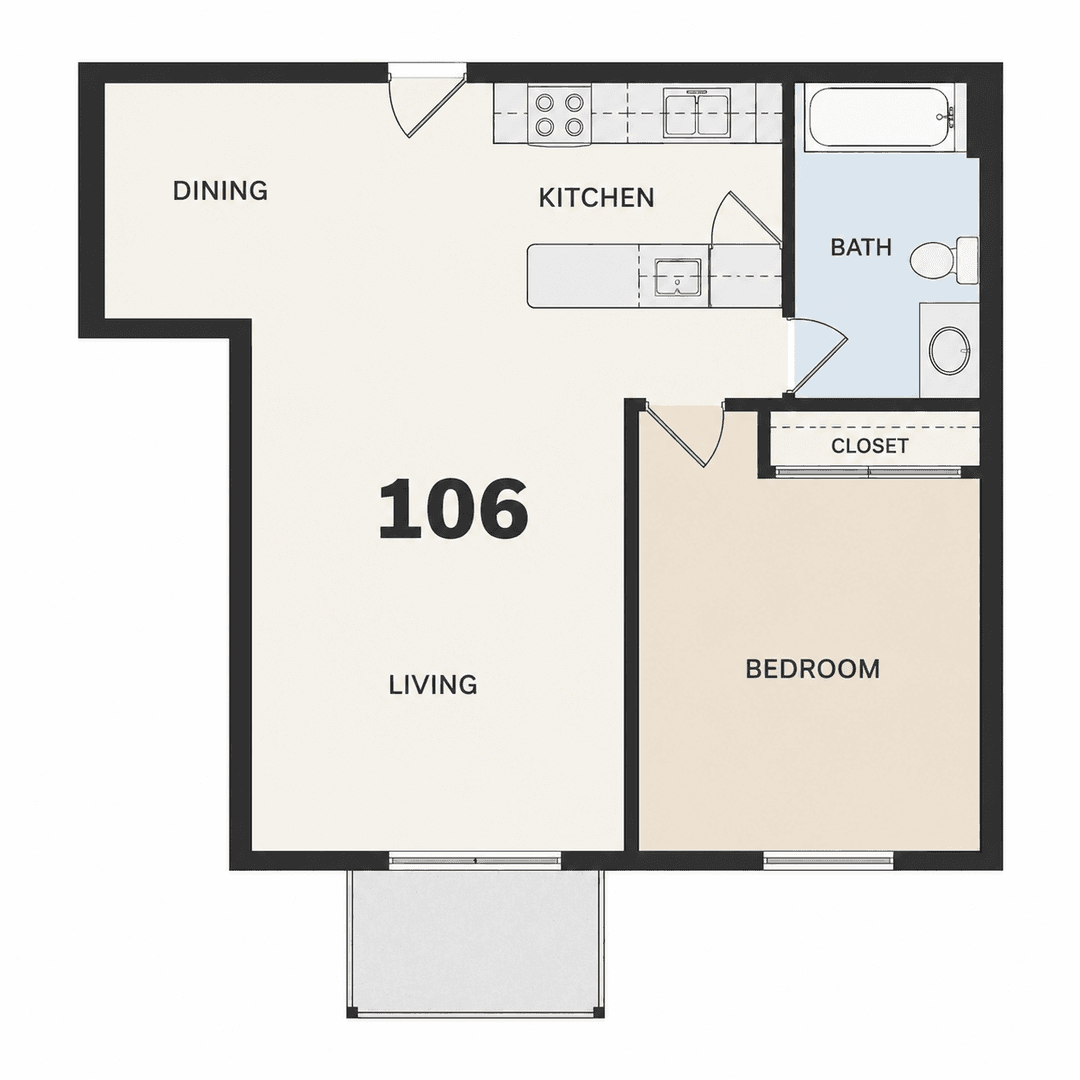 Tomah Apartment: 202-260 Murdock St