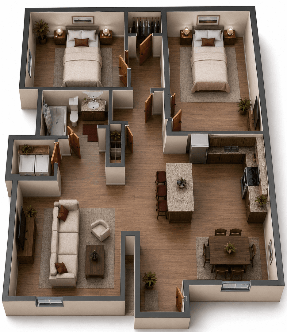 Calera Apartment: 1312 North 3rd St