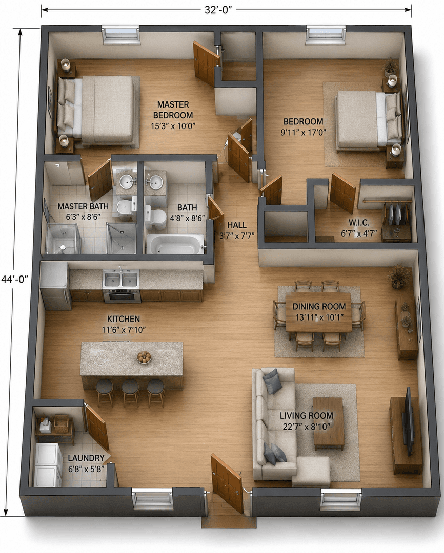Fort Smith Apartment: 3415 S 66th St