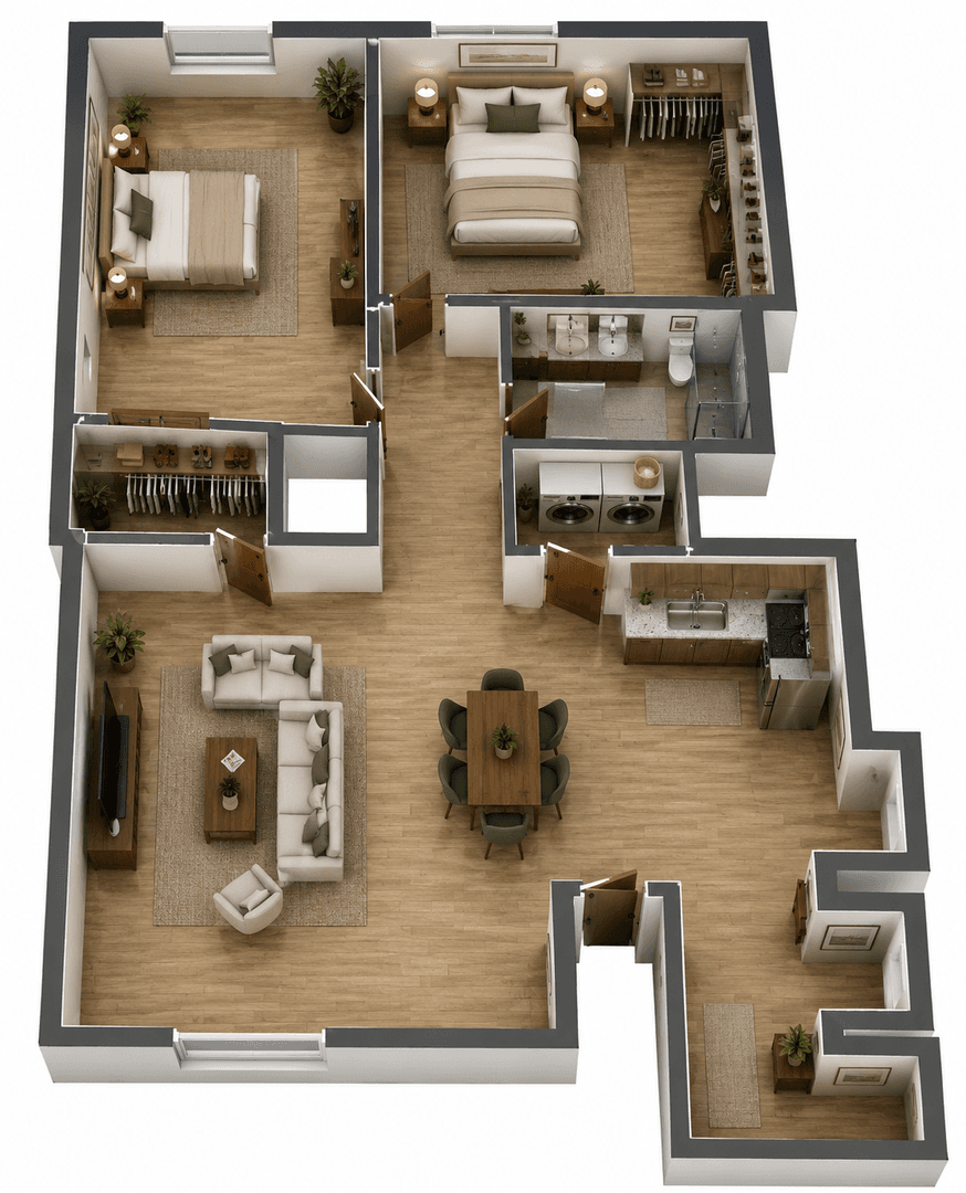 Calera Apartment: 1312 North 3rd St