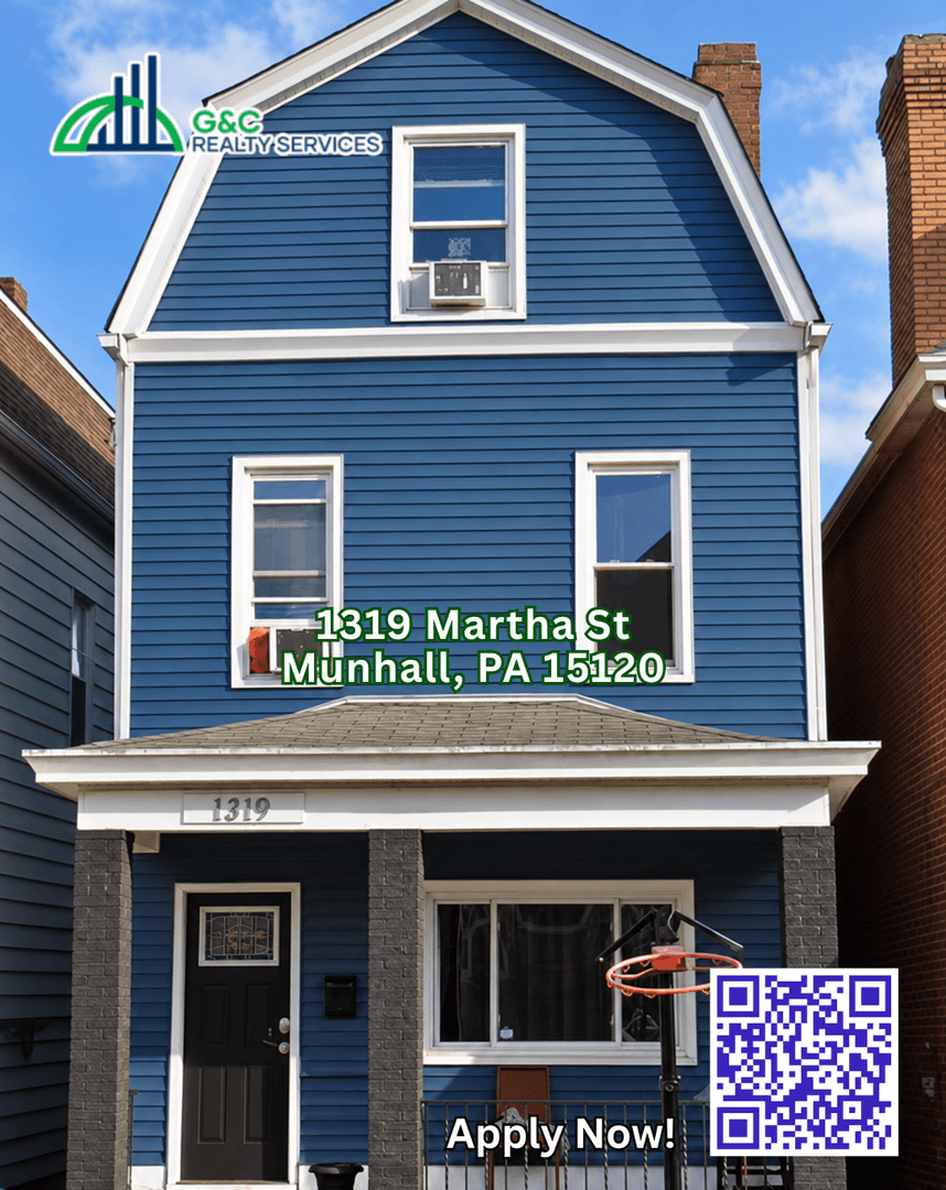 Munhall House: 1319 Martha St