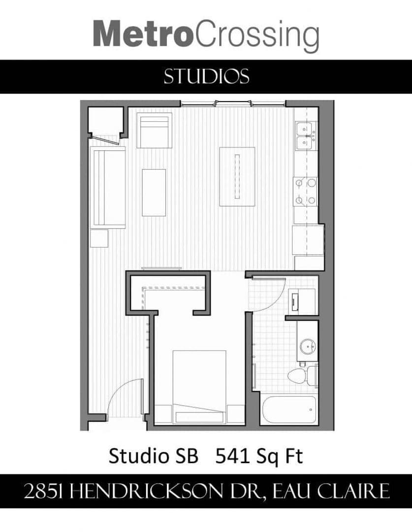 Eau Claire Apartment: 2851 Hendrickson Dr